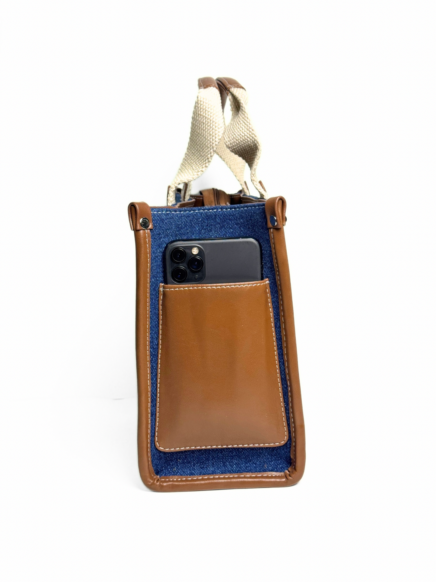 B E R L I N // Denim Mini Tote