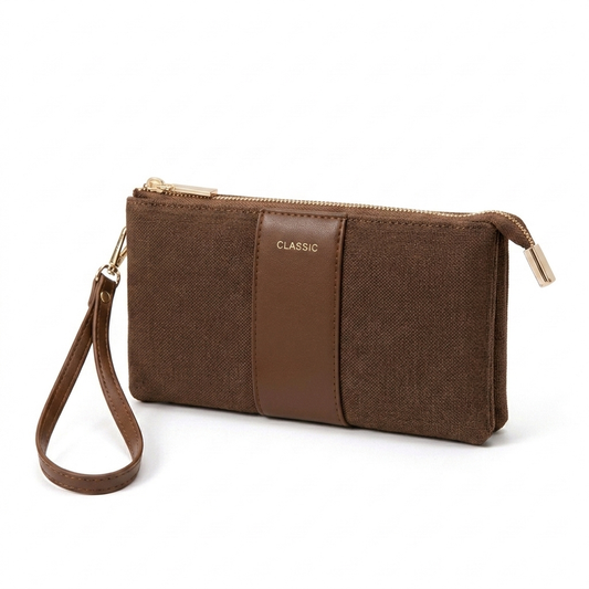 Classic Wallet · Dark Brown