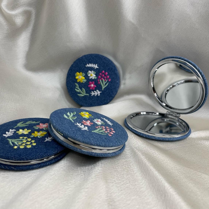 Floral Pocket Mirror