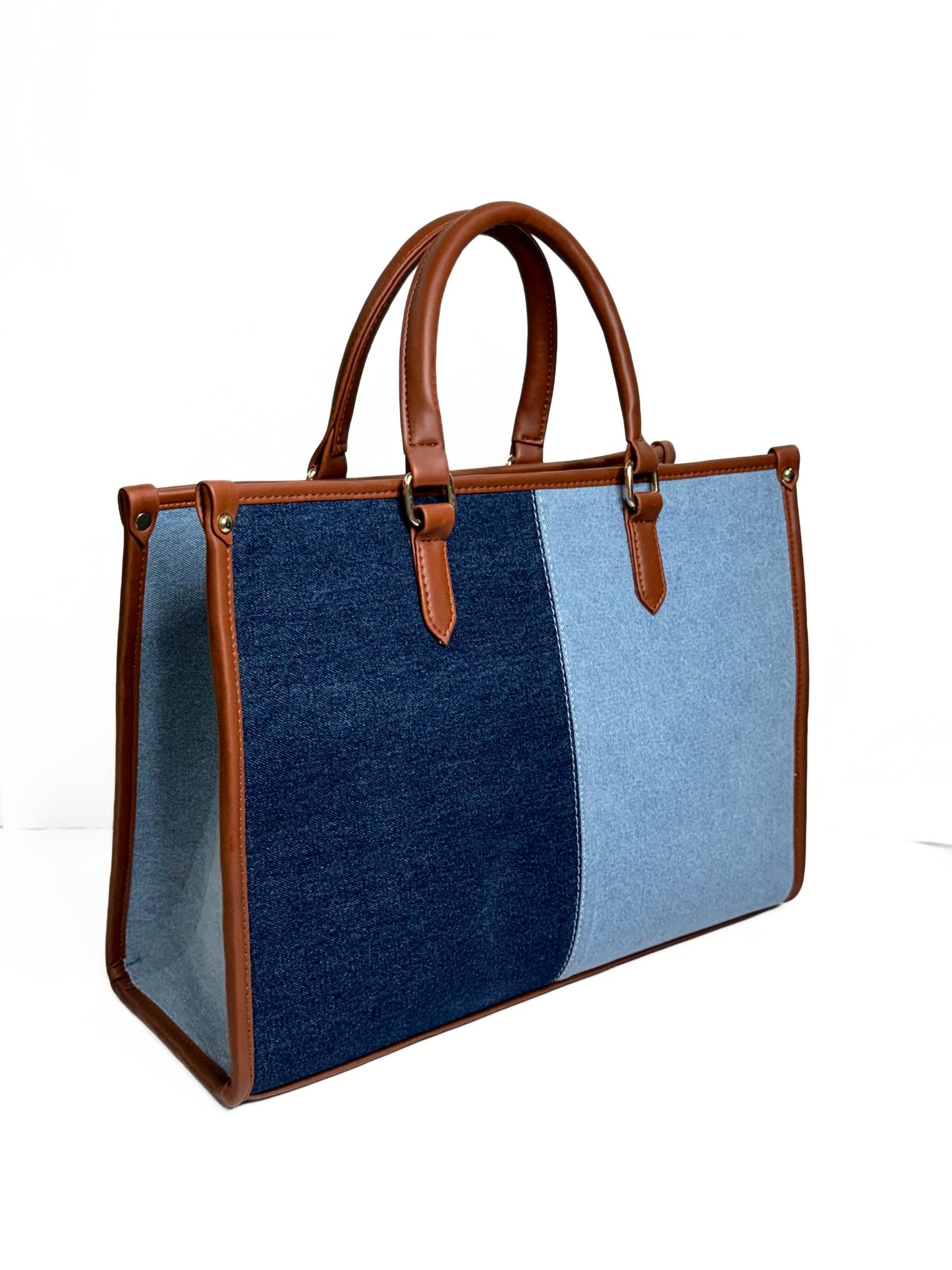 Two-Toned Denim Bag