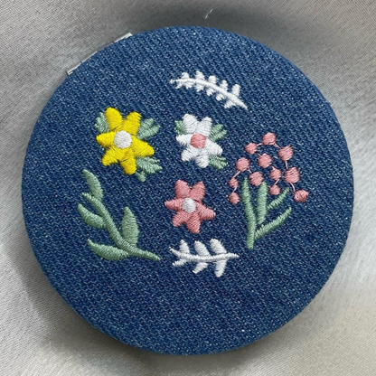 Floral Pocket Mirror