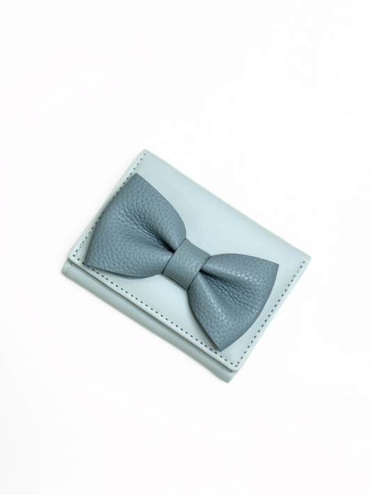 Lily Bow Wallet · Blue