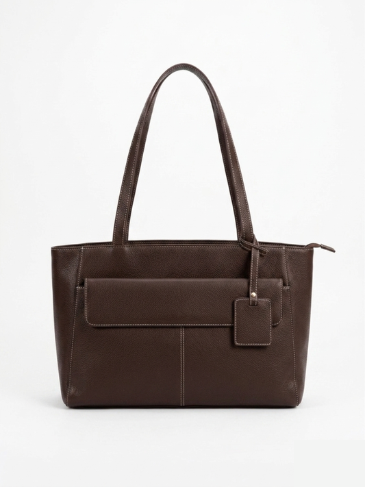 Marriott Tote · Coffee Brown