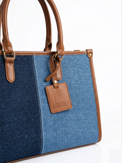Two-Toned Denim Bag