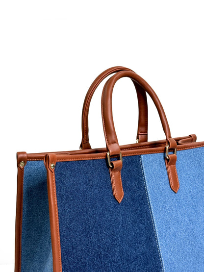 Two-Toned Denim Bag