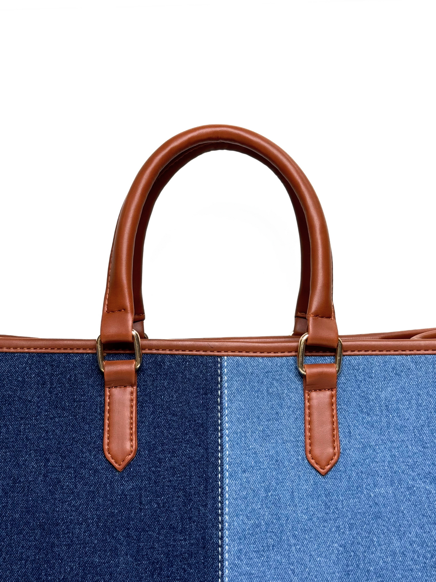 Two-Toned Denim Bag