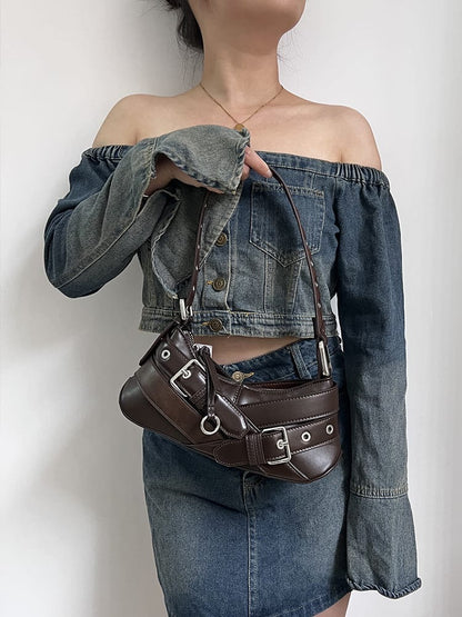 Rosette Shoulder Bag