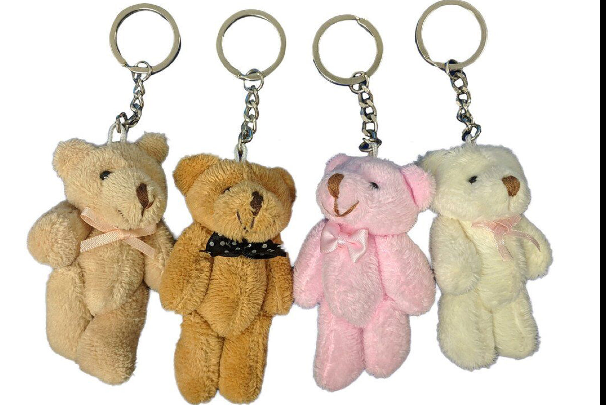 Teddy Key Chain (colour may vary)