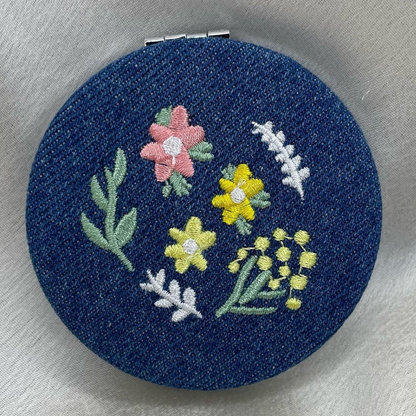 Floral Pocket Mirror