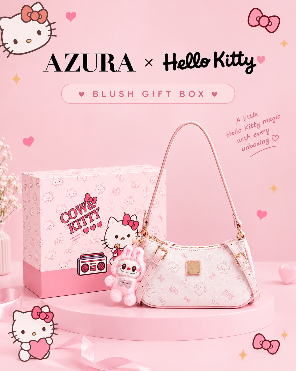 Azura x Hello Kitty Blush Gift Box