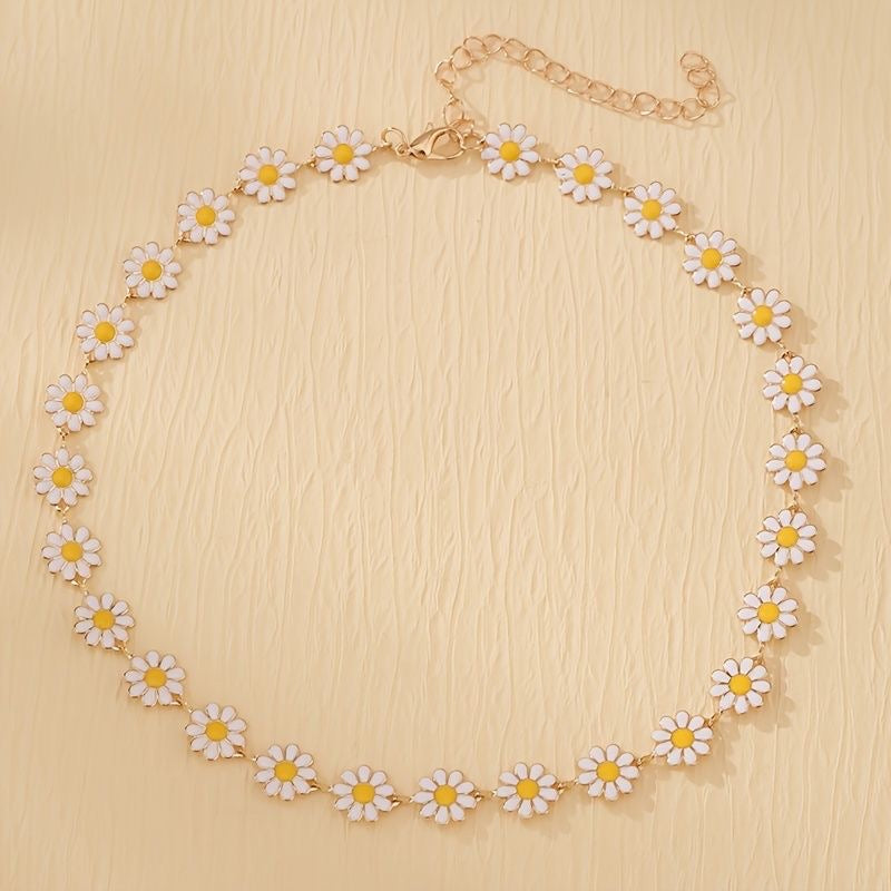 Daisy Choker Neckchain