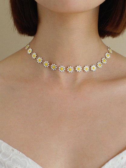 Daisy Choker Neckchain